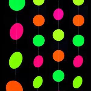 형광 원형 벽장식 배너 파티 가렌드 파티장식 장식배너 성당장식 파티용품 장식소품