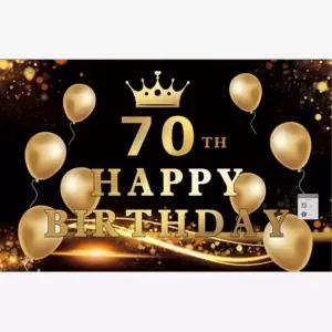 칠순 현수막 해피벌스데이 홈파티 생신 생파 플래그 갈랜드 삼각형벽걸이 캠핑가랜드