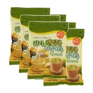 국산 미숫가루 귀리 렌틸콩 미숫가루 선식 분말 식사대용 700g 6봉