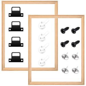 16 X20 캔버스 프레임 2세트 탈착식 나무 캔버스 스트레처 바 유화 다이아몬드 아트 숫자별 페인트 터 아티스트를 위한 DIY 아트 용품 키트