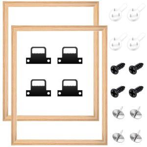 16인치 x 20인치 나무 캔버스 프레임 유화 다이아몬드 아트 캔버스 페인팅 숫자별 페인팅 터 및 아티스트를 위한 2세트 탈착식 캔버스 스트레처 바 썸택 및 행거