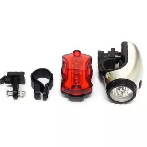 자전거 전후면 안전등 전조등 후미등 세트 야간 라이딩 LED 라이트