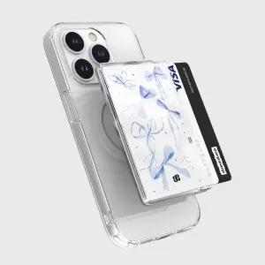 어프어프 블루 리본(맥세이프-에폭시 카드지갑) - MULTI 111058