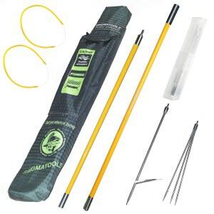 하와이안 슬링 낚시 7피트 섬유유리 여행 스피어 3프롱 장비 스노클링 스쿠버 다이빙 하푼 카약 프리다이빙을 위한