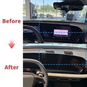 호환 아우디 A6 S6 Avant Sedan 2025 Sportback 전기 GPS 브래킷 네비게이션 스탠드 자동차 액세서리용 휴