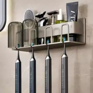 [SBD] 치약 2구 면도기 욕실 양치컵 정리대 칫솔꽂이 거치대