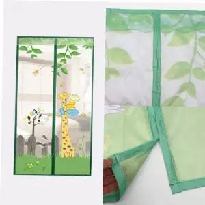 입구방충망 현관용 방충망 문 모기장 출입구 모기차단망 애완동물 보호망 90x210cm