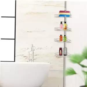 철제선반 코너선반 4단 대건통상욕실용