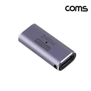 젠더 TBZ Coms USB 4.0 Type C to C타입 GEN3 240W 40Gbps IH628