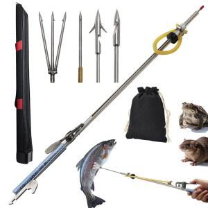 SUFUSE 경량 부식 방지 창포 낚시 하푼 게장 장비 특히 물고기 개구리와 두더지를 위한 설계