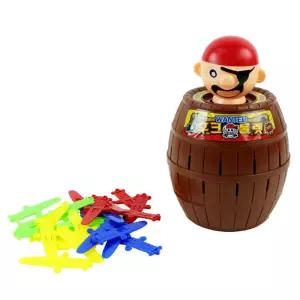 후크 룰렛 중 칼꽂기게임 복불복단체게임 해적통게임