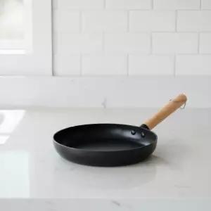 우드 손잡이 인덕션 볶음팬 20cm 깊은 프라이팬 조리도구