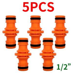 5PCS 조이너 수리 커넥터 커플 피팅 호스 파이프 빠른 온실 튜빙 정원