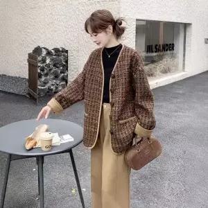 블랙팬서 여성 울 양털 코트 OPH1