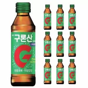 GG1 영진 구론산 스파클링 10병 자양강장제