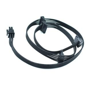 SATA 전원 케이블 6핀4X 15핀 하드 드라이브 어댑터 스플리터 코르세어 타입 4 HX750 HX1000 모듈형 공급