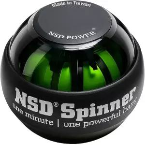 NSD 수동 스프링 보조 스타트 스피너 자이로 볼 - 그립 근력 운동 팔뚝 및 를 위한 최대 15 000-18 000 RPM