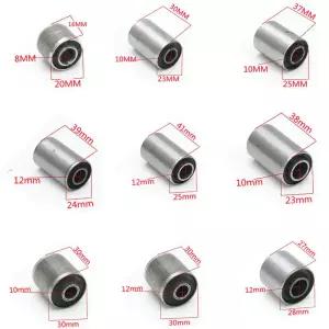 오토바이 리어 스윙암 부싱 서스펜션 수리용 GY6 50cc 플랫 포크 컨트롤 엔진 마운트 쿠션