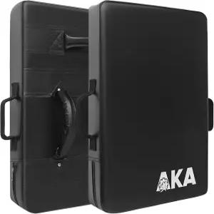 스포츠용 아카바이크 트레이닝 패드 스탠다드 및 엑스트라 라지 사이즈 무술 축구 농구 하키 라크로스 블랙