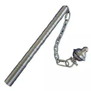 호신용 미니 철퇴 스틱 무기 휴대 단단한 강철 자기방어