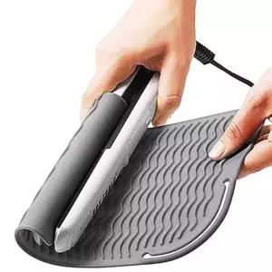 민트 실리콘 고데기 매트 거치대 거치 보관