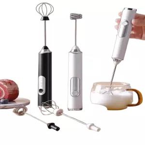 전동 우유거품기 충전식 핸디 밀크프로더 휘핑 제빵 계란