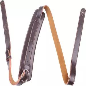 레이즘 기타 스트랩/베이스 5.5cm 너비 교체용 어깨 패드 및 스웨이드 백킹 어쿠스틱/일렉트릭/베이스