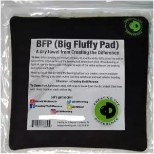 BFP (큰 폭신한 패드) 세탁 가능한 극세사 볼링공 샤미 타월 먼지와 기름 닦아내기