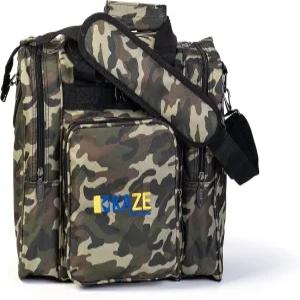 싱글볼용 KAZE 스포츠 디럭스 볼링백 - 양쪽 포켓이 있는 토트백