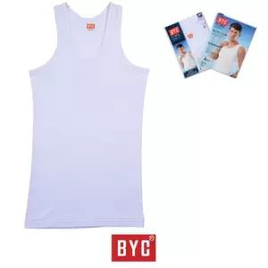 BYC 면100 남성 무지 런닝 110 빅사이즈