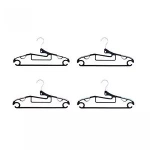 [SBD] 철사 걸이 옷걸이 세트 수납 정리 어깨뿔방지 논슬립 100개