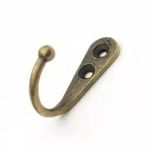 [생활] 벽후크 옷걸이 세트 10개 황동 라운드 후크