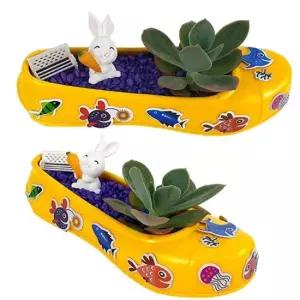 고무신 TBZ 만들기대장-다육식물 토끼당근 화분만들기