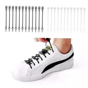 매듭없는신발끈 실리콘 운동화끈/ 묶지않는 신발용 고무끈/ 아이신발