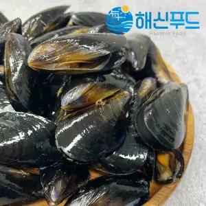 국내산 자숙피홍합 1kg 손질 세척 냉동 2382843 J