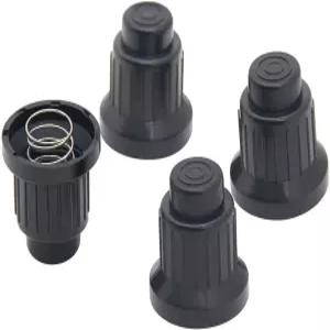 스프링이 있는 NIUQIUP 4팩 AAA 점화 버튼 캡 - 불 구덩이 바비큐 그릴 스파크 발생기용 교체 푸시 장착