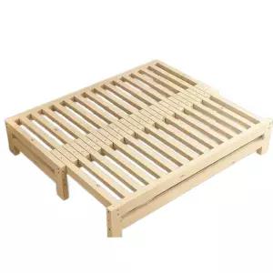 평상 침대 원목 원룸 폭 길이조절 받침 70cm 110200cm 거실 아파트 길이