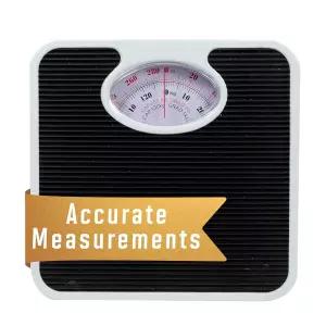 바디코 클래식 레트로 아날로그 기계식 체중계 빈티지 스타일 욕실 및 피트니스를 위한 비닐 탑 280파운드