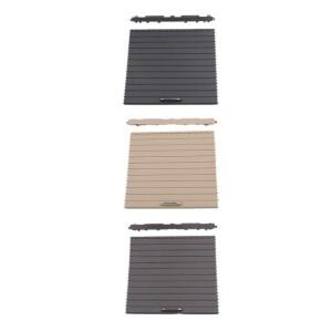 호환 메르세데스 벤츠 GLE W292 2015용 자동 컵 홀더 롤러 블라인드 슬라이딩 커버 내구성 교체품