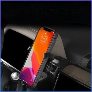 호환 랜드로버 디휀다 110/90 2020-2025용 모바일 폰 브래킷 차량 내비게이션 GPS 알루미늄 합금 소재