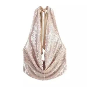 와칸다 치마 여자 여성용 가을 스트랩 상의 정장세트 펄 홀터 멜빵 슬림핏 세트 KKE3