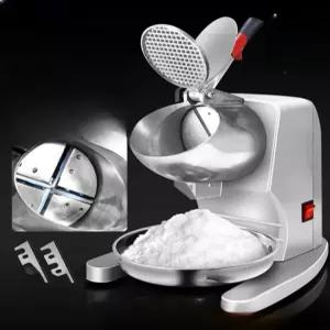 소형 은회색 빙삭기 카페용 연속 제빙기 가정용 팥빙수용