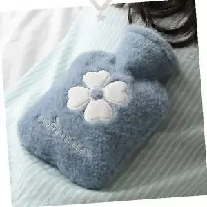 겨울 보온 물주머니 온열 찜질 핫팩 부드러운 커버 손발 배 허리 난방비 절감