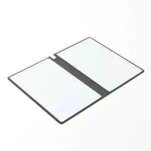 기록 GDM 그레이 가죽 화이트 보드 작전판 메모노트