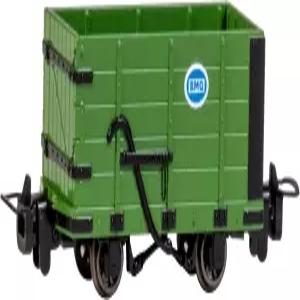 바흐만 열차 - 토마스와 친구TM들 협궤 하이사이드 화차 녹색 N 스케일 선로에서 운행하는 HO 모델