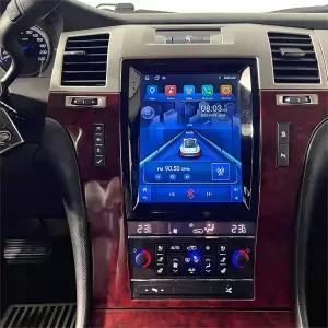 캐딜락 에스컬레이드/세일웨이 SLS 2007-2014 카 라디오 9.7 터치스크린 헤드 유닛 대시 GPS SWC WiFi