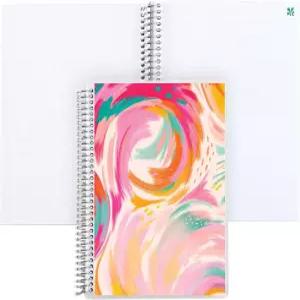 에린 콘드렌 7 X 9 도트 그리드 플래티넘 나선형 노트북 - 에타비 인스파이어 노트 필기 및 디자인 페이지