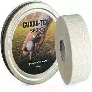 가드텍스 골프 핑거 테이프 3/4 인 화이트 셀프 접착 면 거즈 - 클럽 느낌 손실 없이 물집 방지 없음
