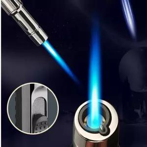 금속용접 캠핑 다용도 스위치 미니 가스토치 블랙실버