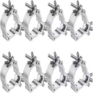 알루미늄 라이트 클램프 - 8PCS 헤비 듀티 220파운드 LED 파 무빙 헤드 빔 스팟 트러스 O 48-52mm OD